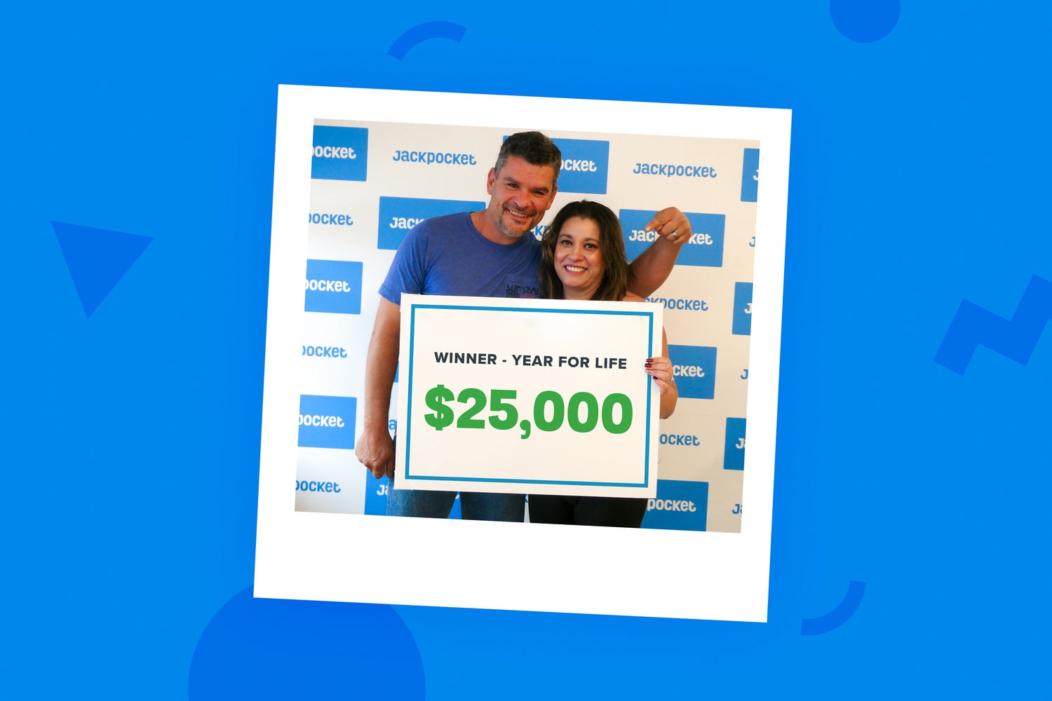 $25,000 for life winner on Jackpocket