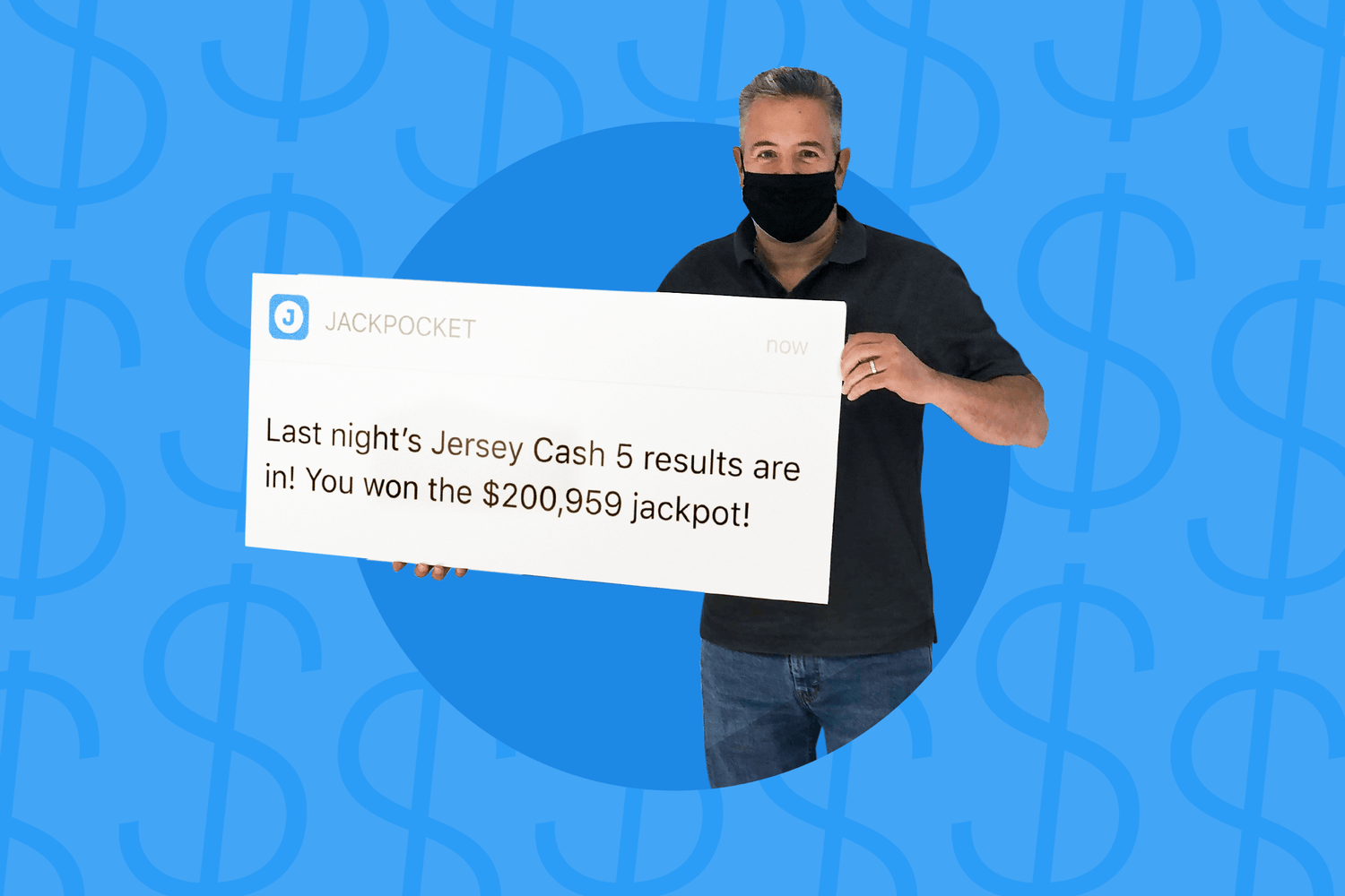 Jersey Cash 5 jackpot