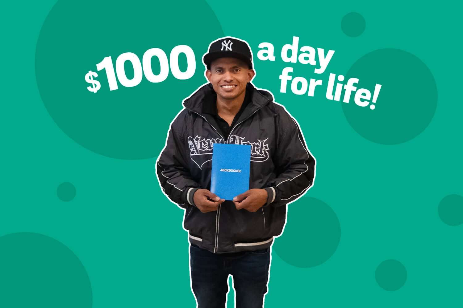 $1,000 a day for life winner