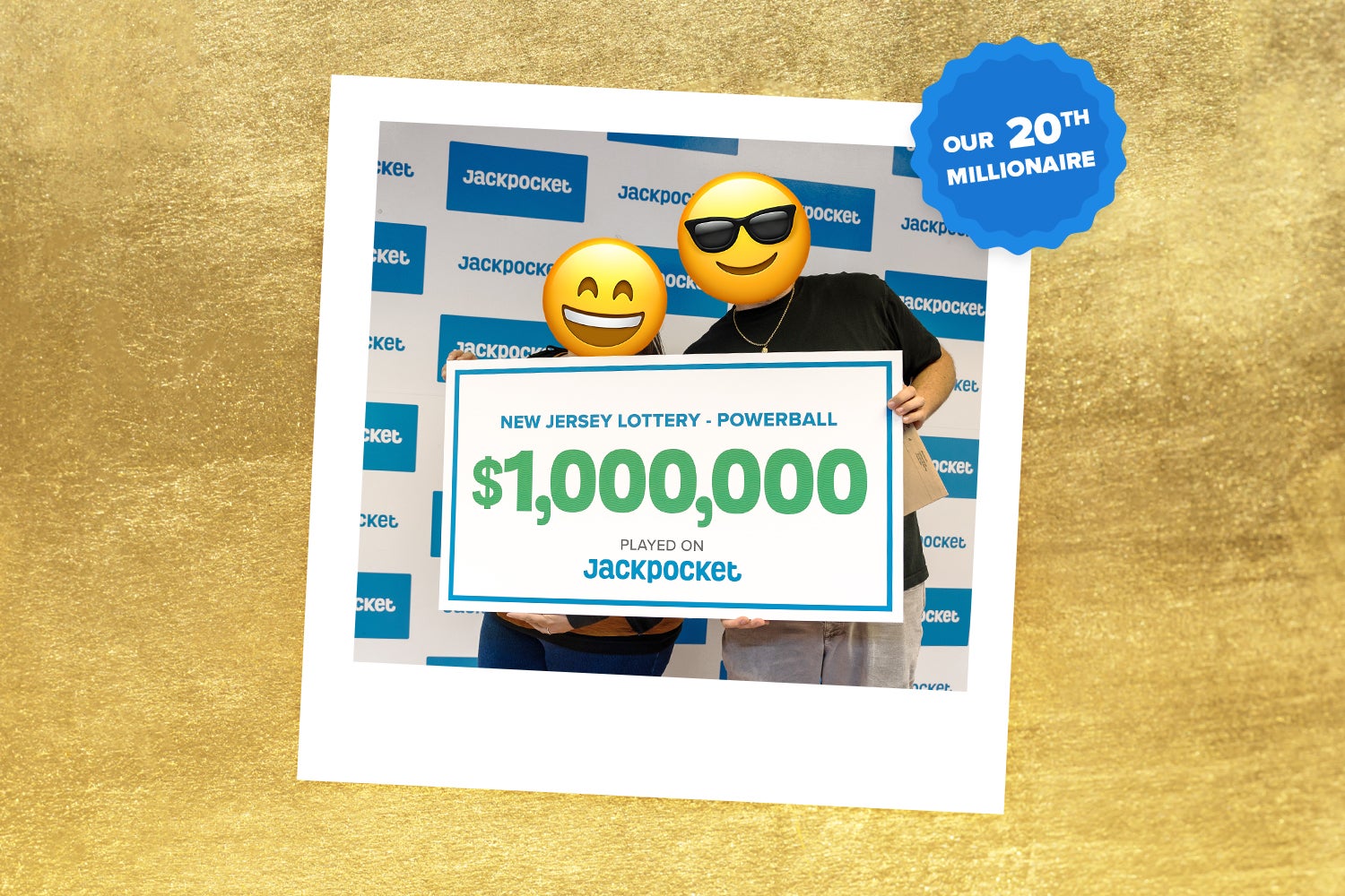 New Jersey Couple Wins $1,000,000 on Jackpocket
