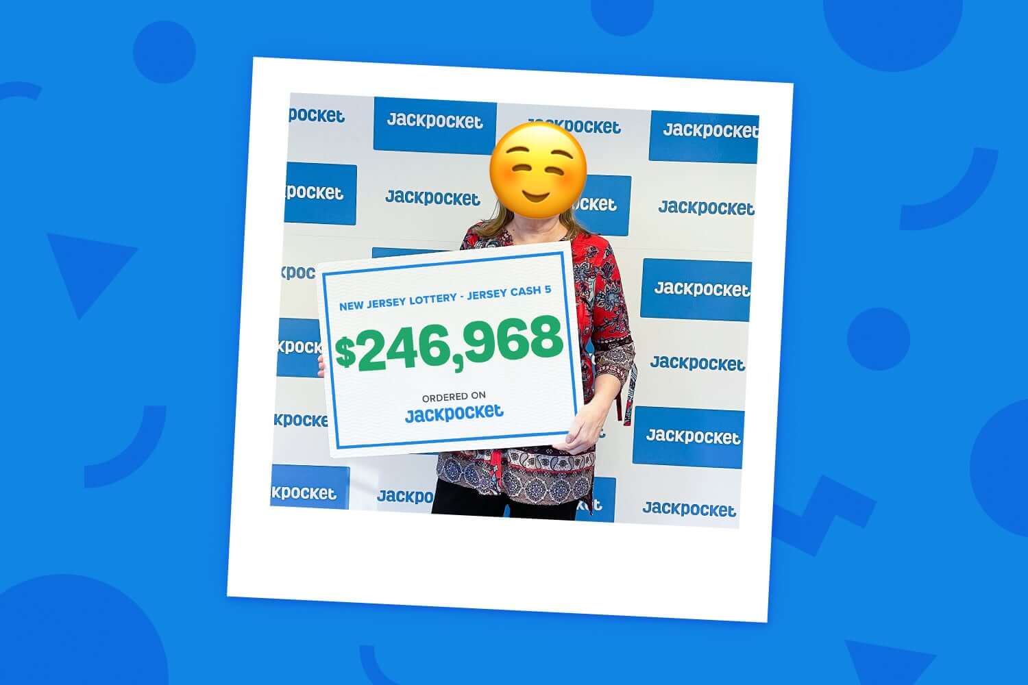 $246,968 Jersey Cash 5 win on Jackpocket
