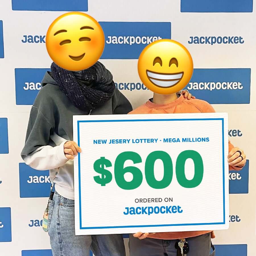 $600 Mega Millions win in NJ