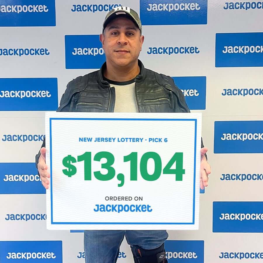 Pick 6 lottery winner in NJ