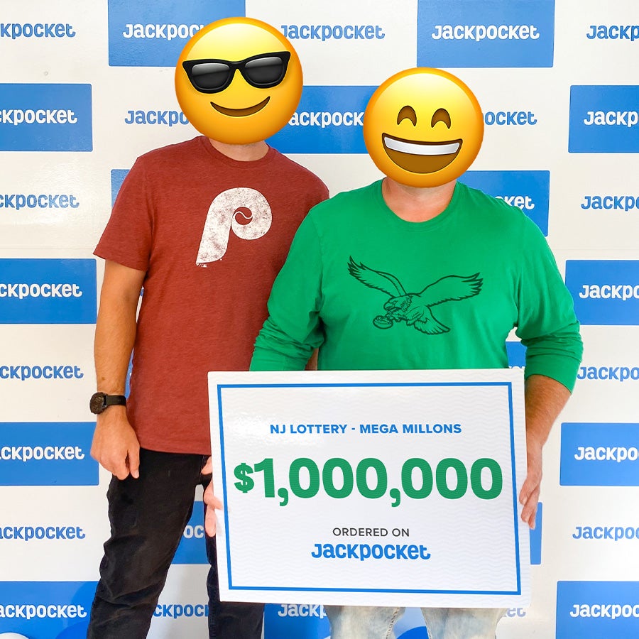 Mega Millions $1,000,000 winner on Jackpocket