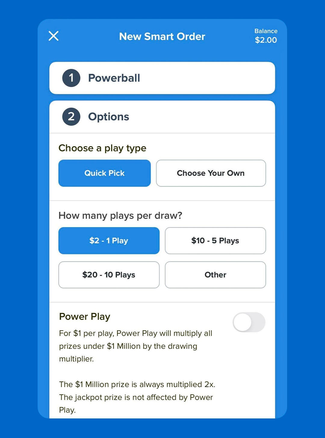 playing the lottery online with subscriptions