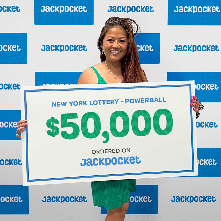 $50,000 Powerball winner on Jackpocket
