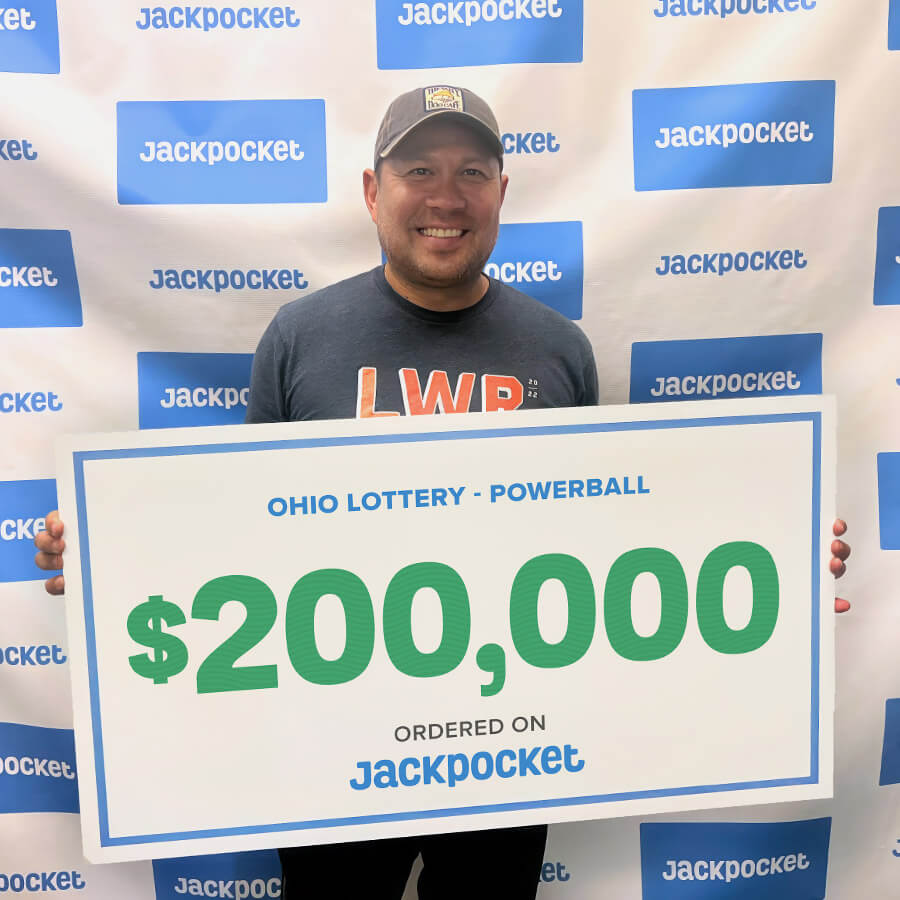 $200,000 Powerball winner on Jackpocket