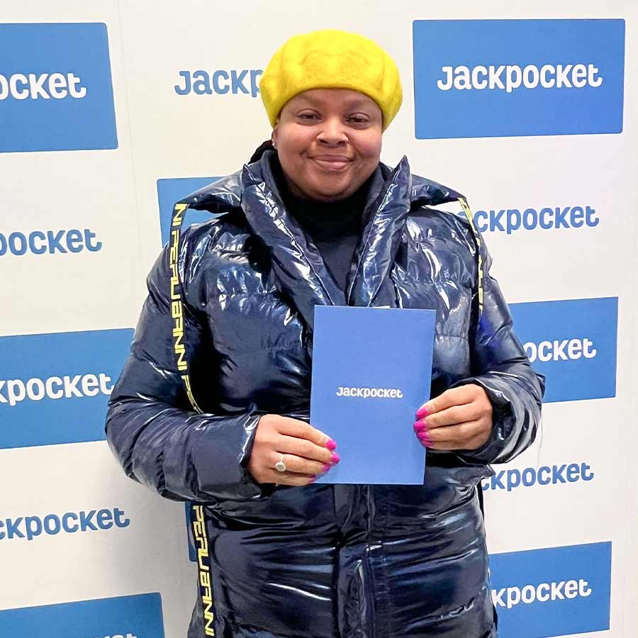 Renita won a $15K Win 4 Eve prize using Jackpocket