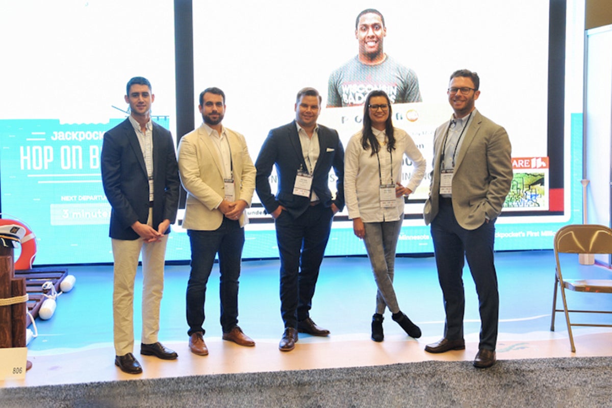 Jackpocket team at NAPSL 2018