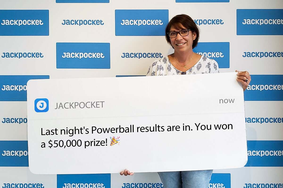 $50K Powerball winner on Jackpocket