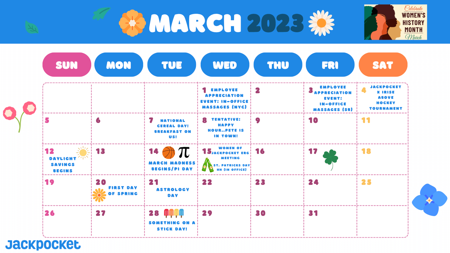 Event-Calendar--March