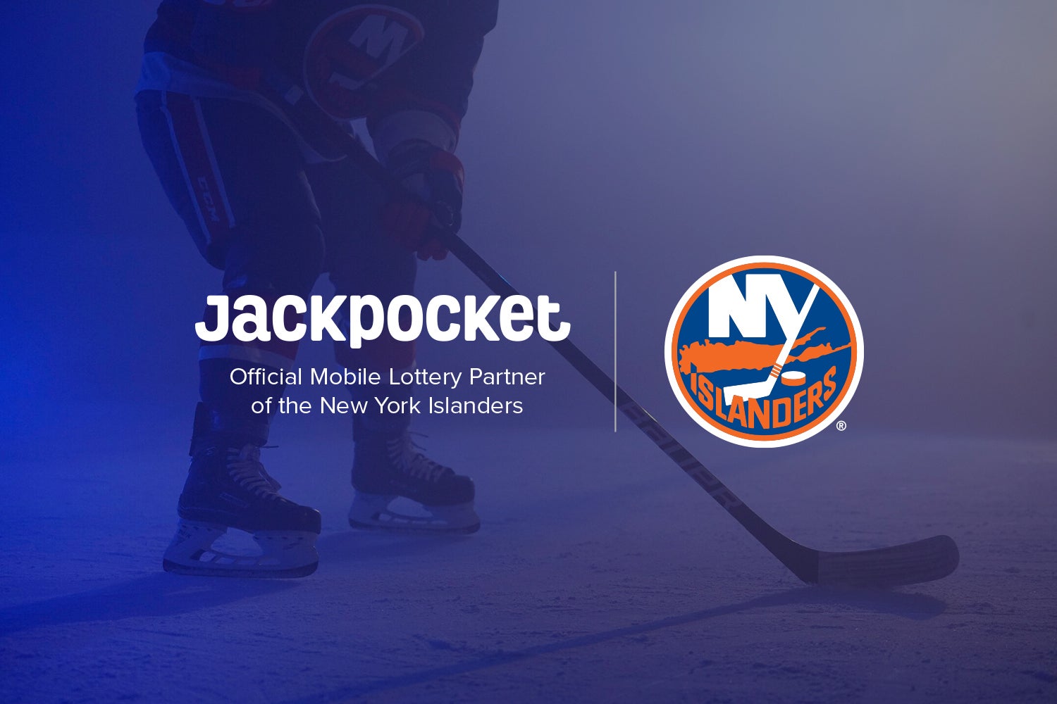 Jackpocket is the official mobile lottery partner of the New York Islanders