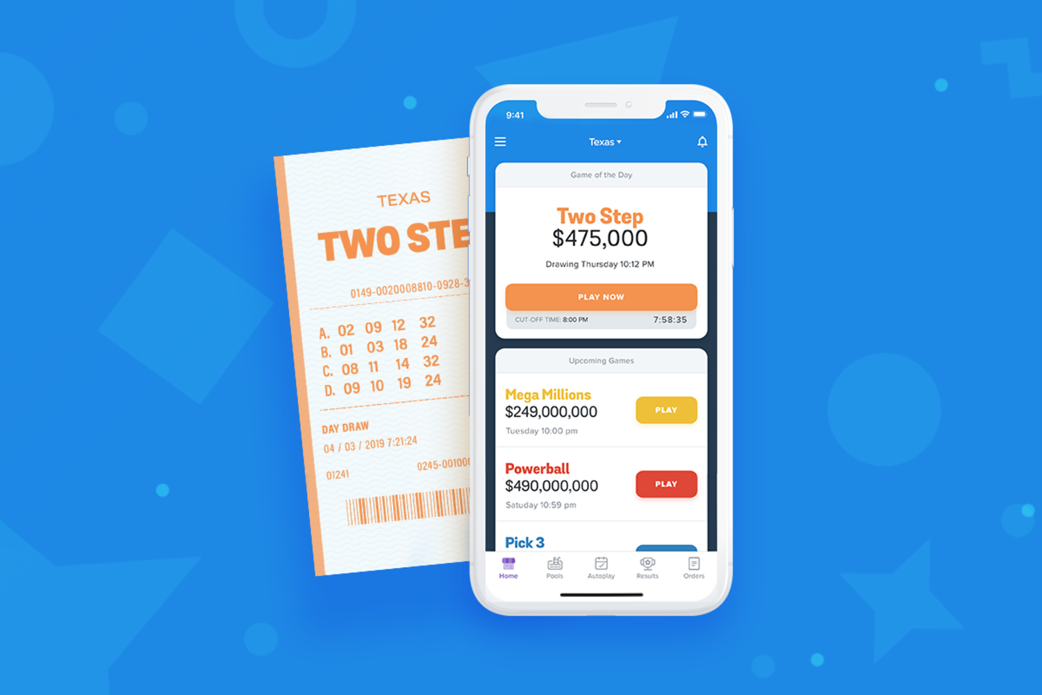 texas lotto two step results