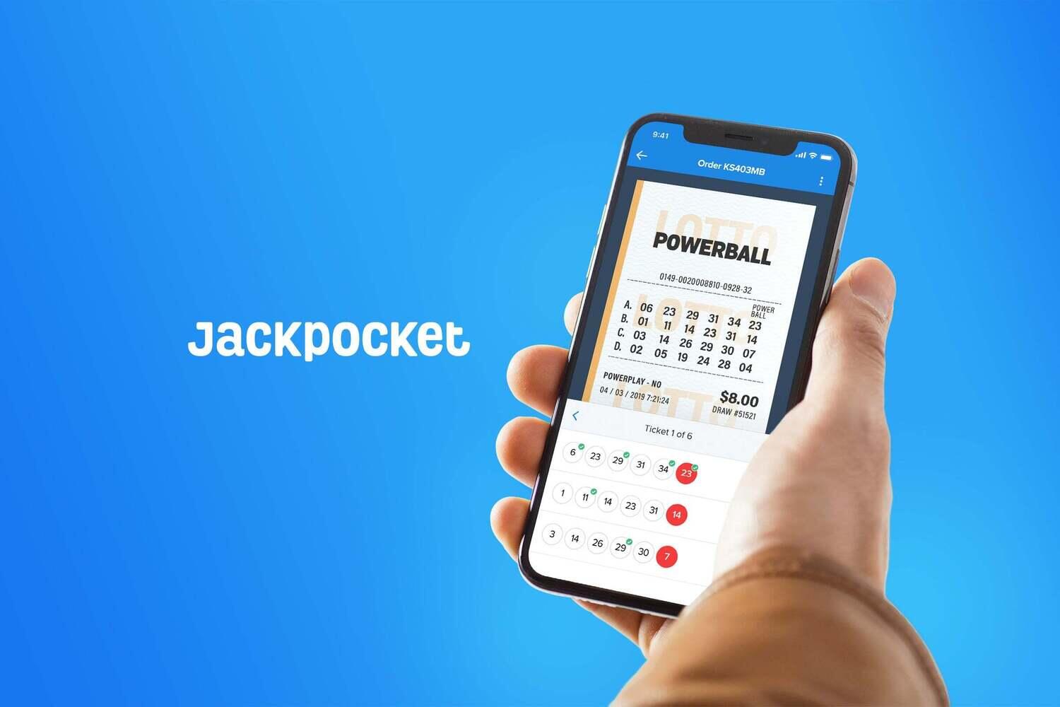 Jackpocket mobile lottery app