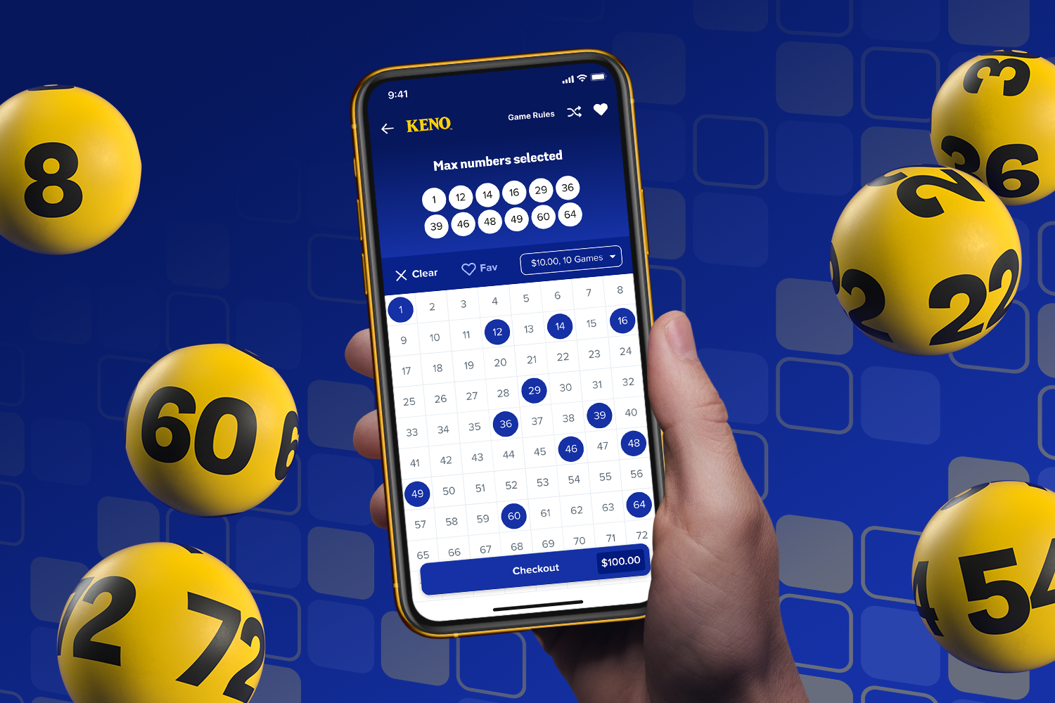 Massachusetts! Keno is now on Jackpocket.