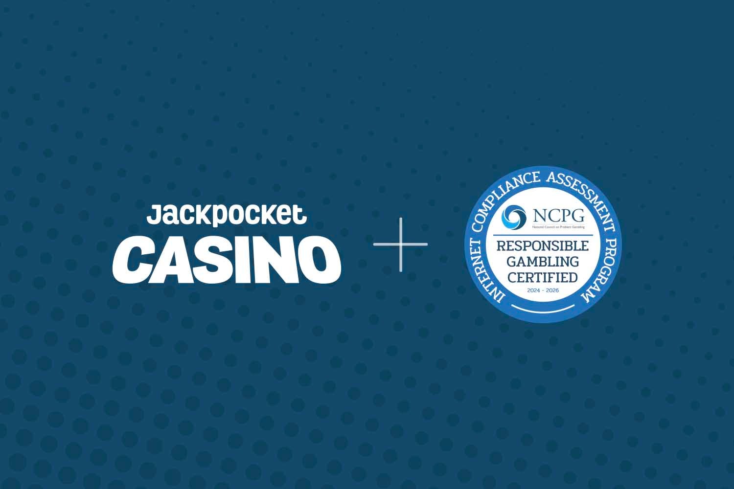 Jackpocket Casino achieves iCAP responsible gambling certification