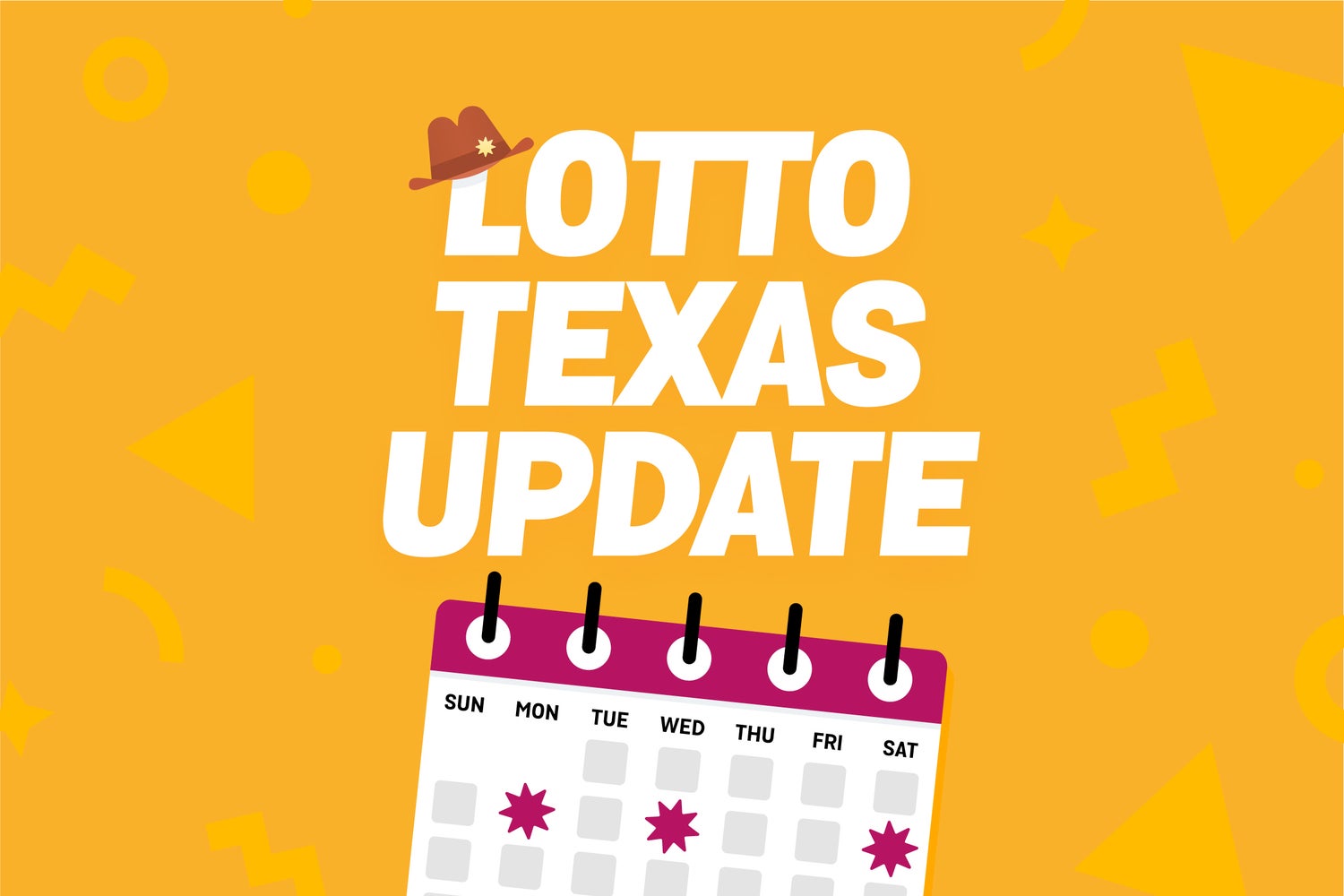 Lotto Texas now draws 3 times a week