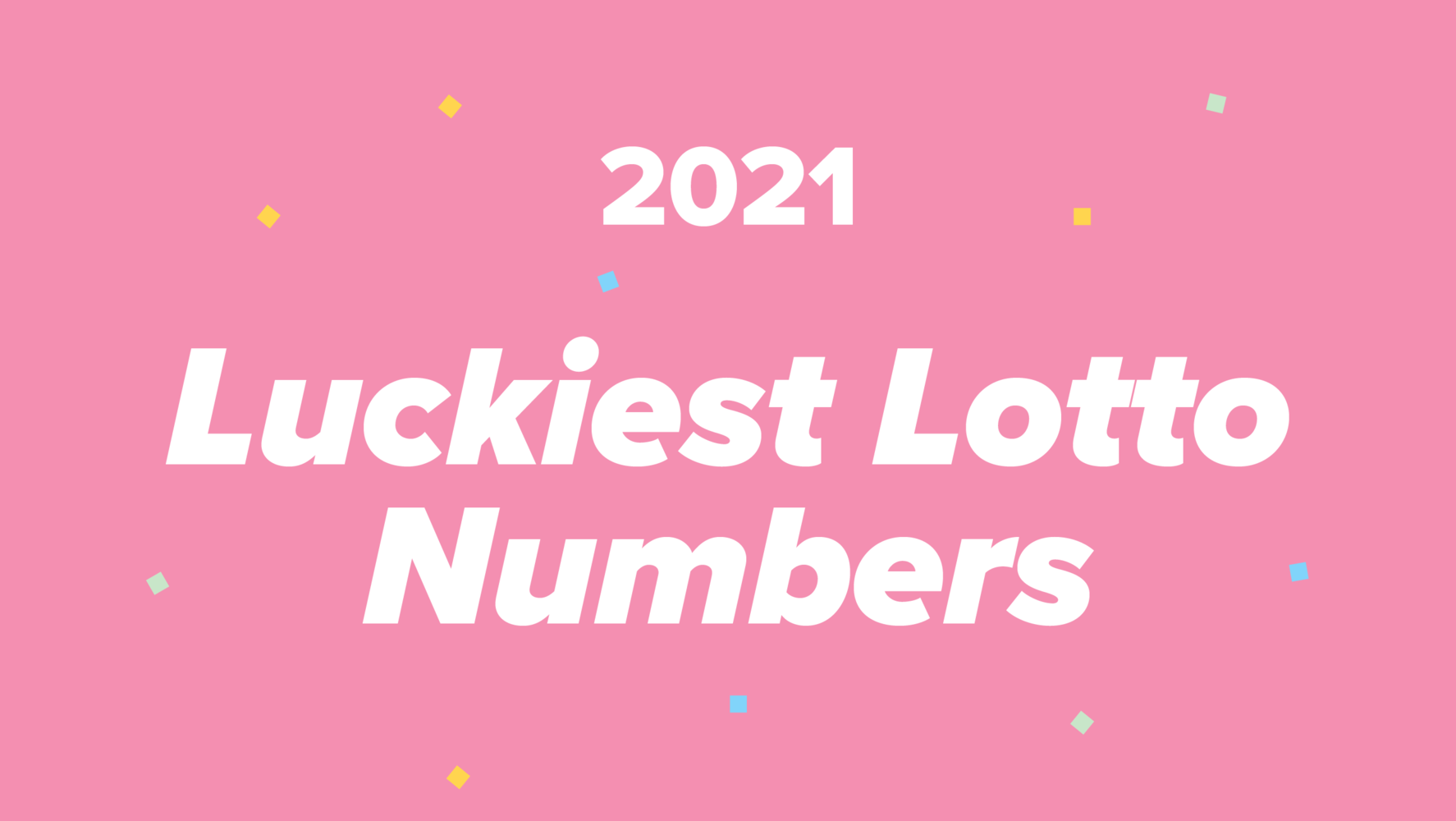 Luckiest Lottery Numbers Most Common Powerball & Mega Millions Picks